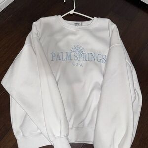 Princess Polly White Crew Neck Sweater